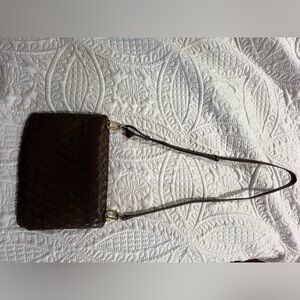 Madewell cross body purse. Dark brown 10 inches x 7 inches
